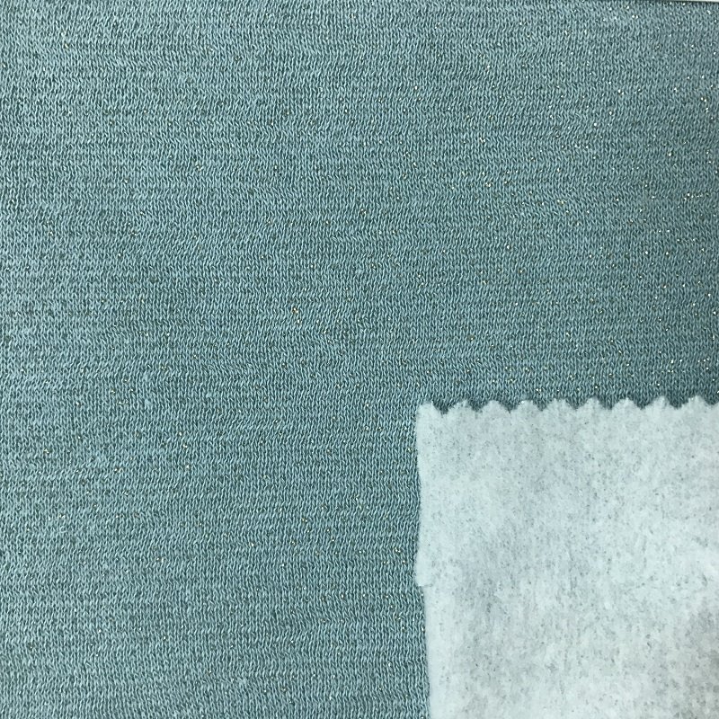 Mj-Wf035D036, Recycle Wool, Woolen Fabric, Herringbone Pattern, with Lurex, Suitable for Coat, Skirt, Short Pant