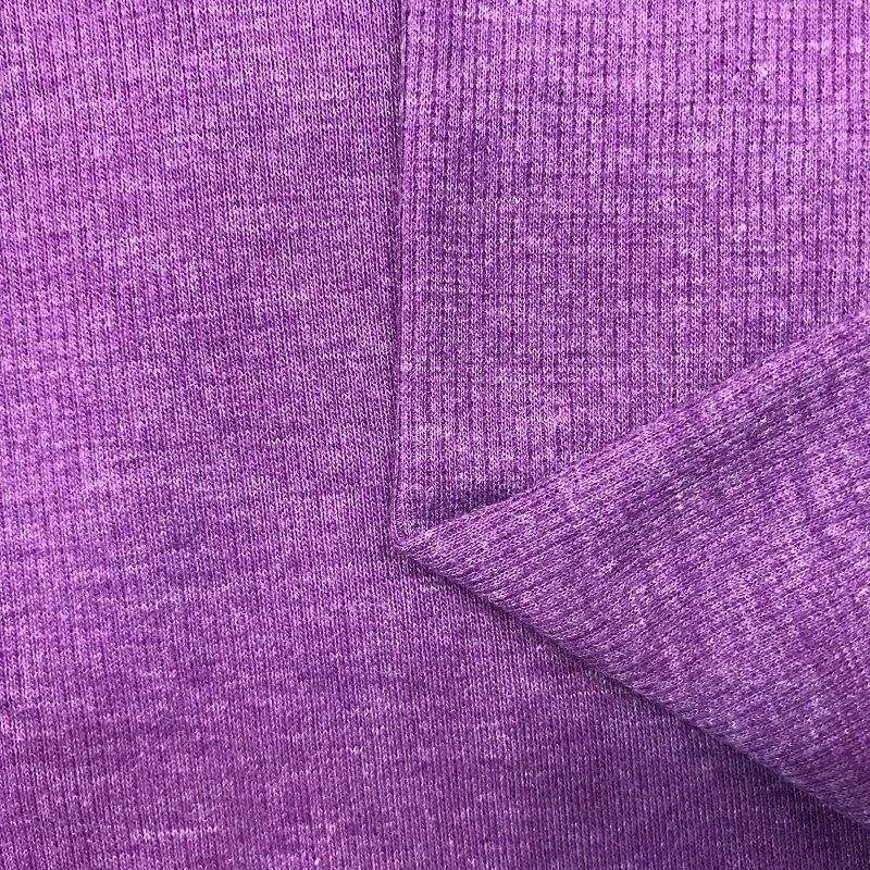 Striped Rib Jersey in 2*2 Knit Ribbing Fabric for Jacket Cuff and Bottom Rib