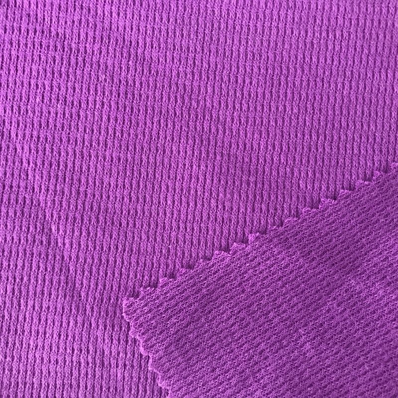 75D Interlock Fabric Bonded Polar Fleece Fabric Waffle Grid Fabric Polyester Fleece Softshell Fleece Softshell Workwear Outdoor Fabric for Windproof Softshell
