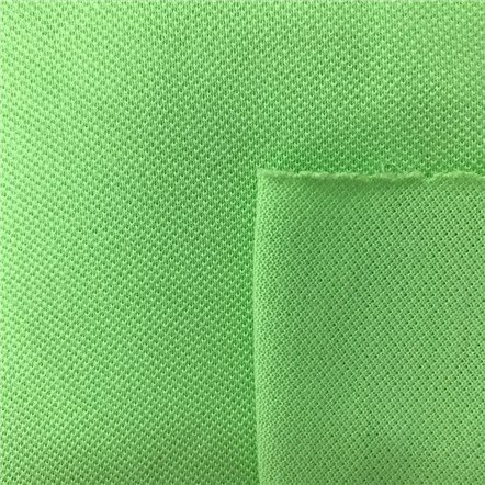 100% Polyester Knitting Topcool Dry Fit Needle Mesh Fabric for Polo Shirt