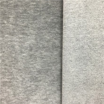 High Quality CVC Knitted Sport Cloth Fleece Hoodie French Brushed Terry Fabric