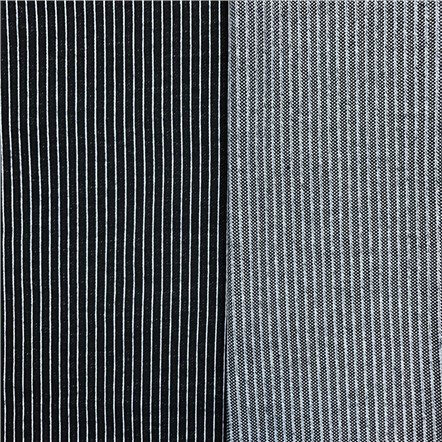 Cotton Poly Stripe Jersey