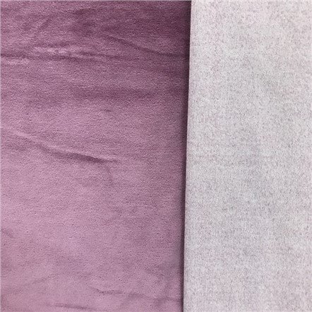 Cotton Poly Velour Knit Fabric
